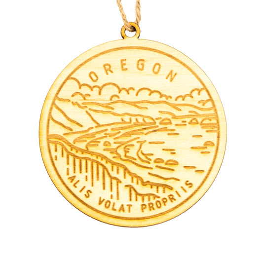 Oregon State Picture Ornament