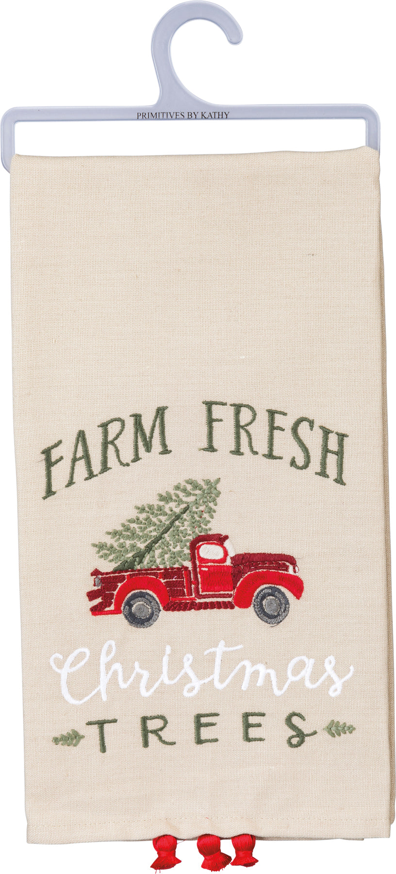 Farm Fresh Christmas Trees Kitchen Towel