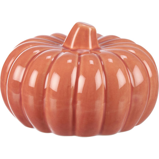 Orange Ceramic Pumpkin