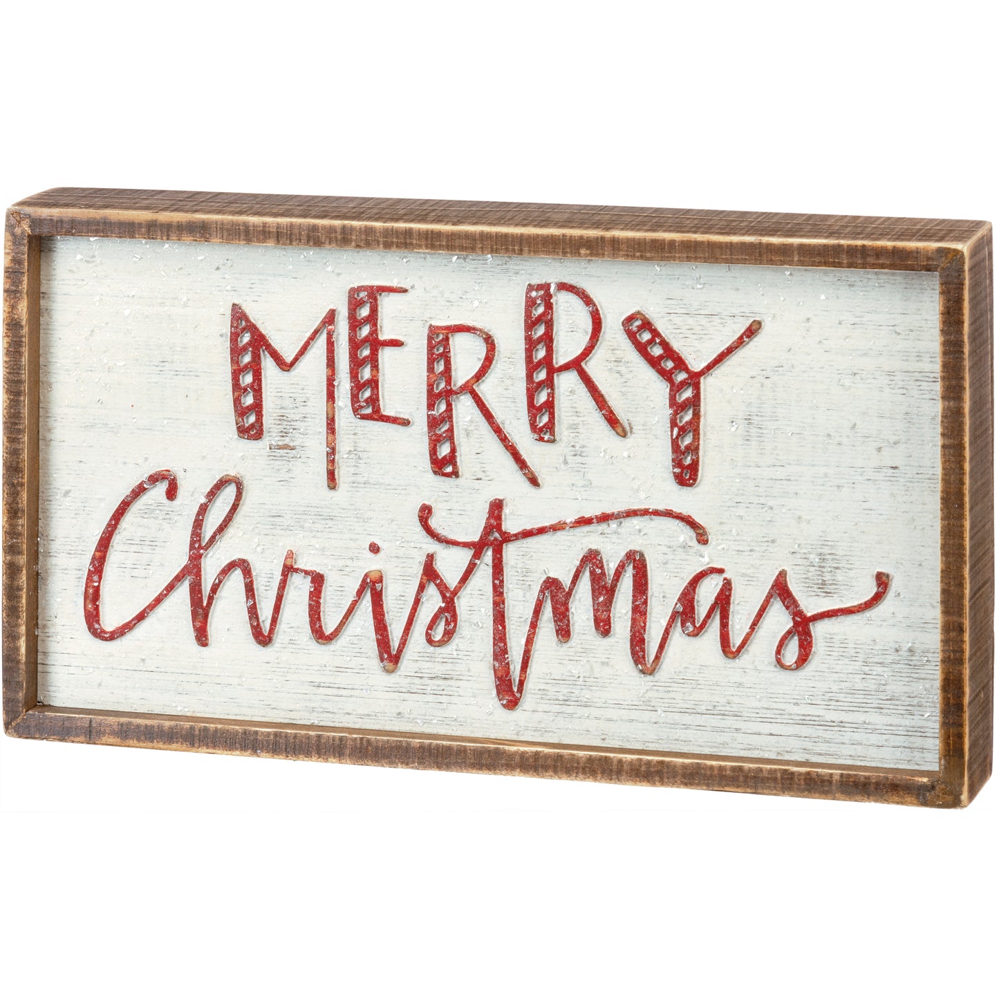 Merry Christmas Large Box Sign