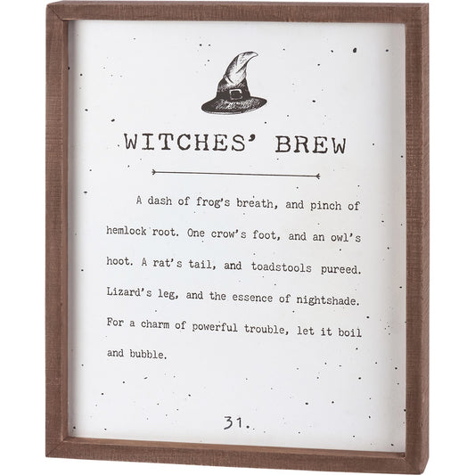 Witches' Brew Sign