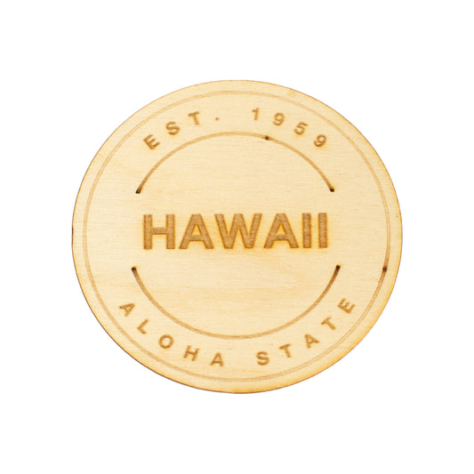Hawaii State Token Magnet