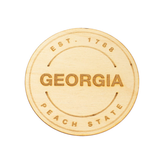 Georgia State Token Magnet