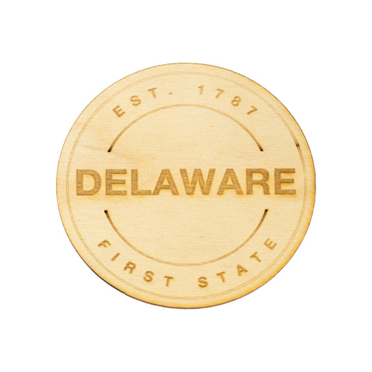 Delaware State Token Magnet
