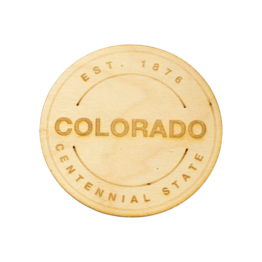 Colorado State Token Magnet
