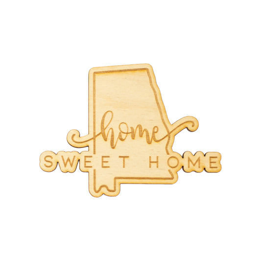 Alabama Home Sweet Home Magnet