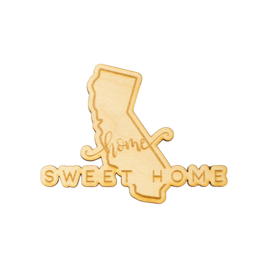 California Home Sweet Home Magnet