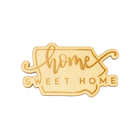 Iowa Home Sweet Home Magnet
