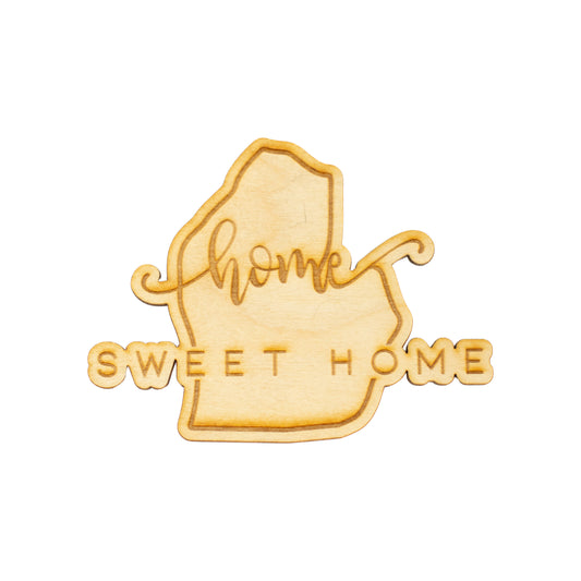 Michigan Home Sweet Home Magnet
