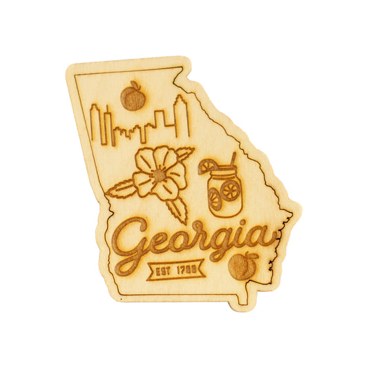 Georgia Home Town Magnet