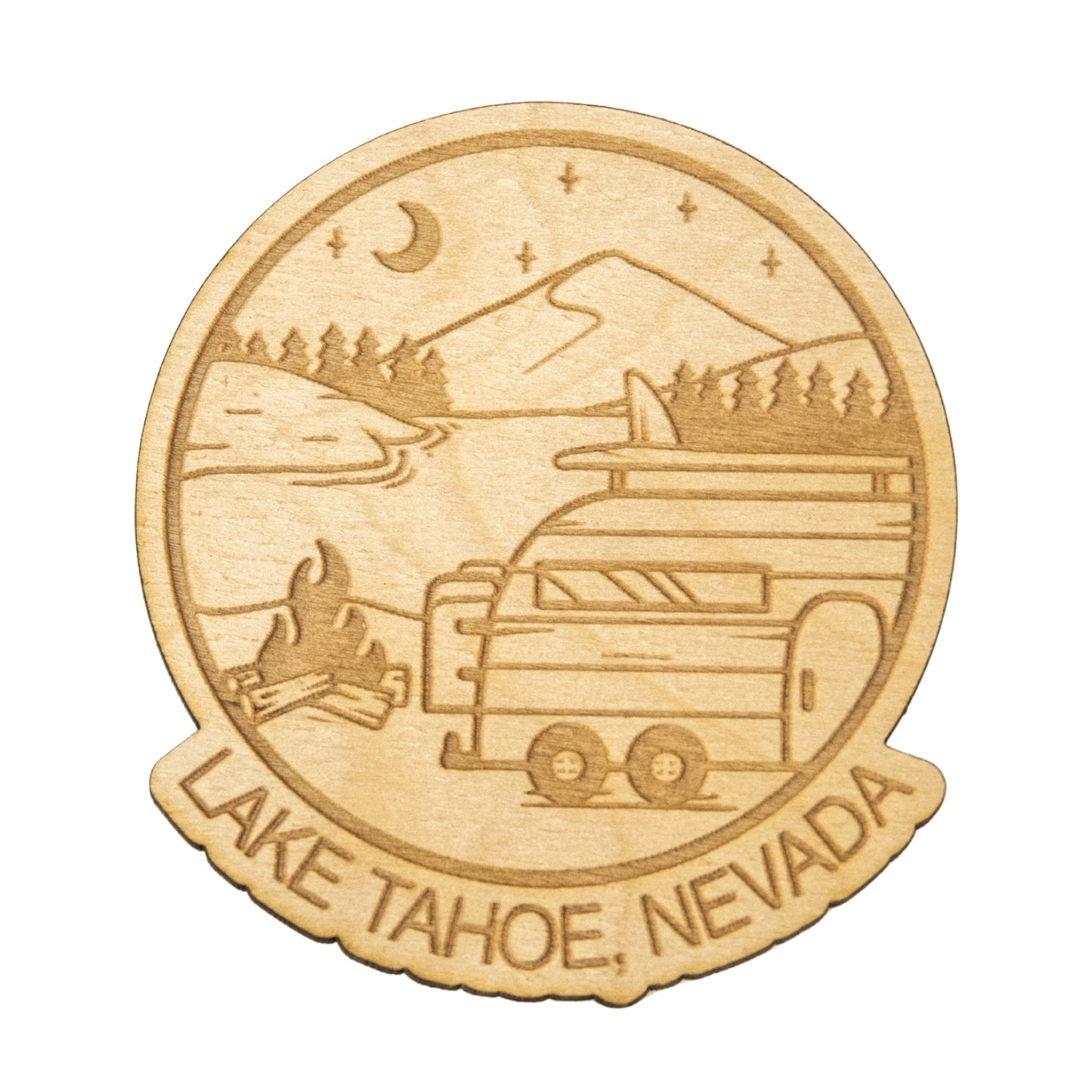 Custom Waterside Campsite Magnet (22)