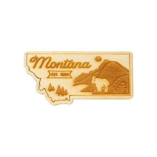 Montana Home Town Magnet