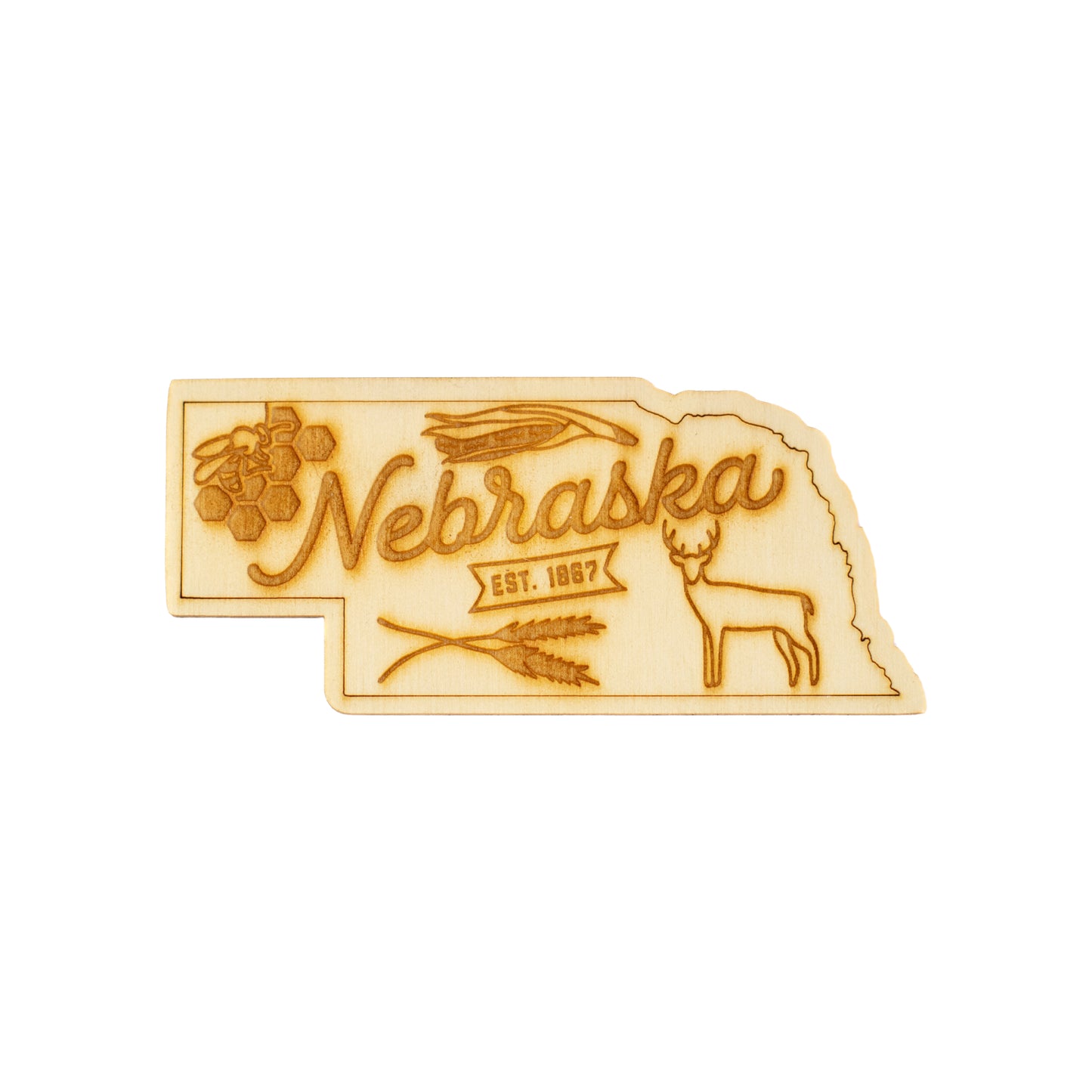 Nebraska Home Town Magnet