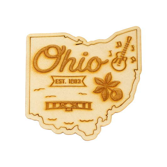 Ohio Home Town Magnet