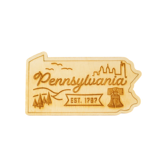 Pennsylvania Home Town Magnet