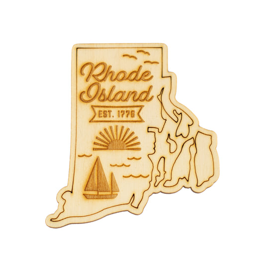 Rhode Island Home Town Magnet