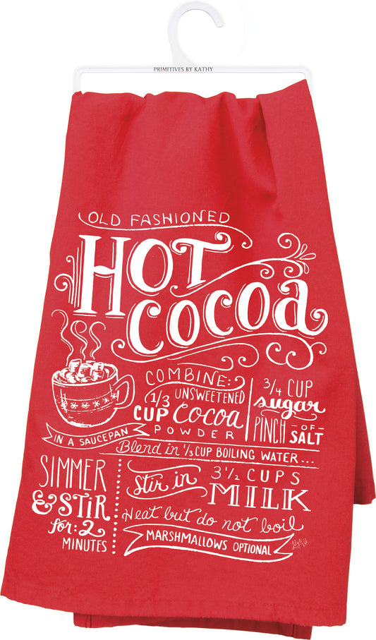 Hot Cocoa Kitchen Towel