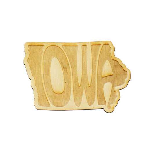 Iowa State Name Magnet