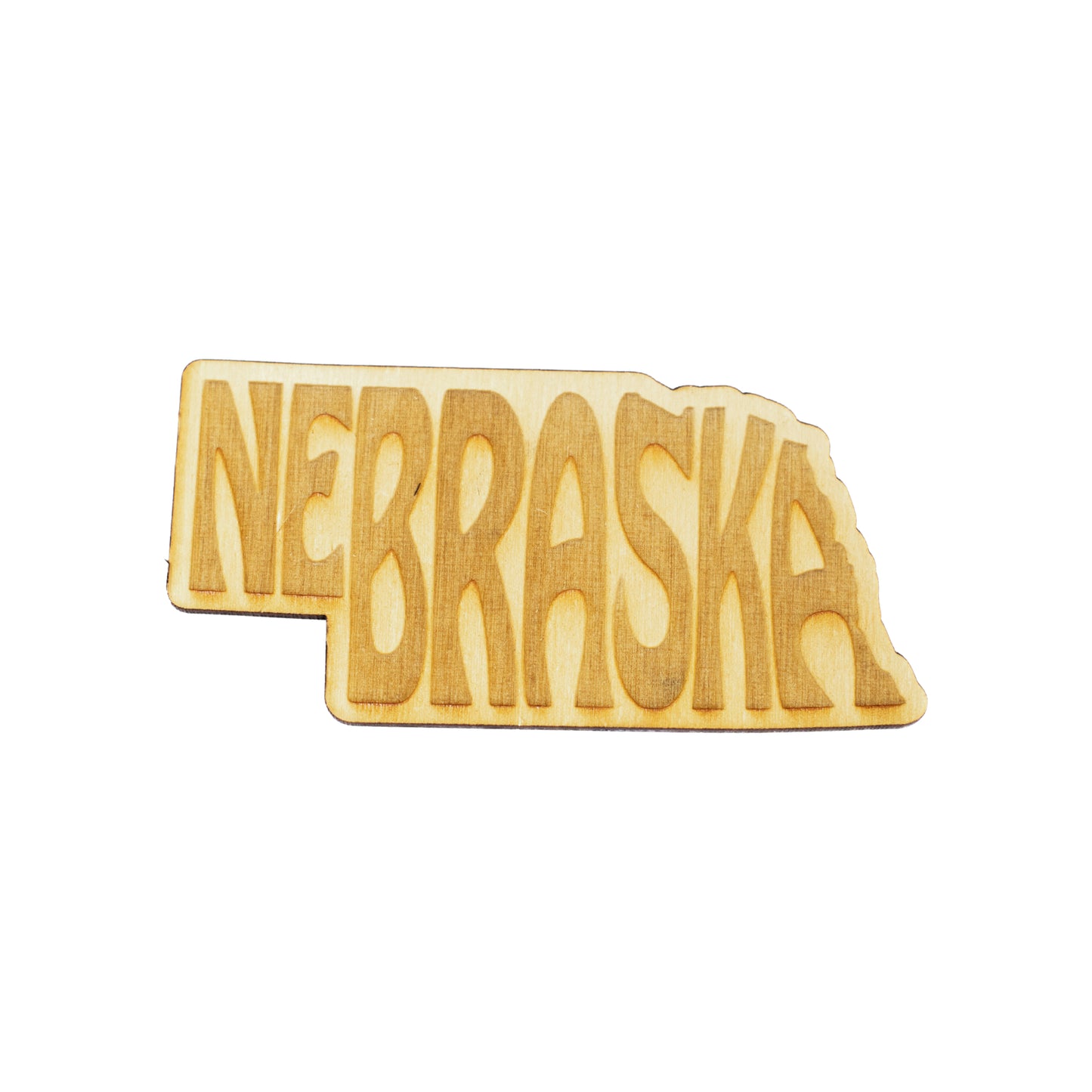 Nebraska State Name Magnet