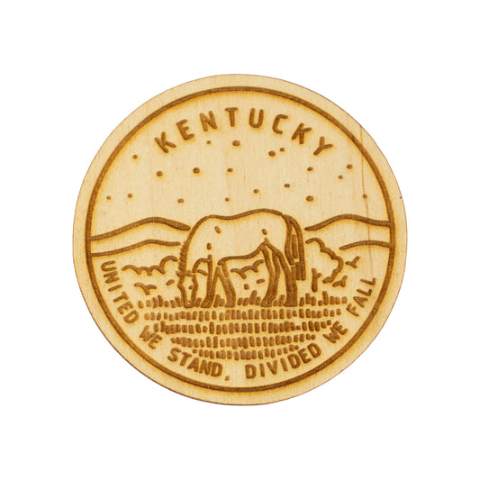 Kentucky State Picture Magnet