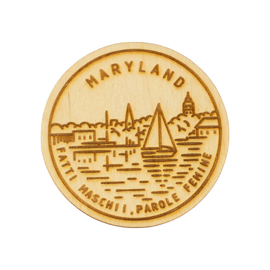 Maryland State Picture Magnet