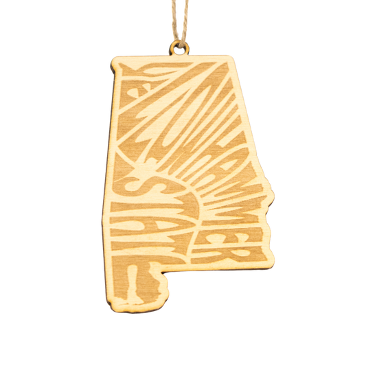 Alabama State Nickname Ornament