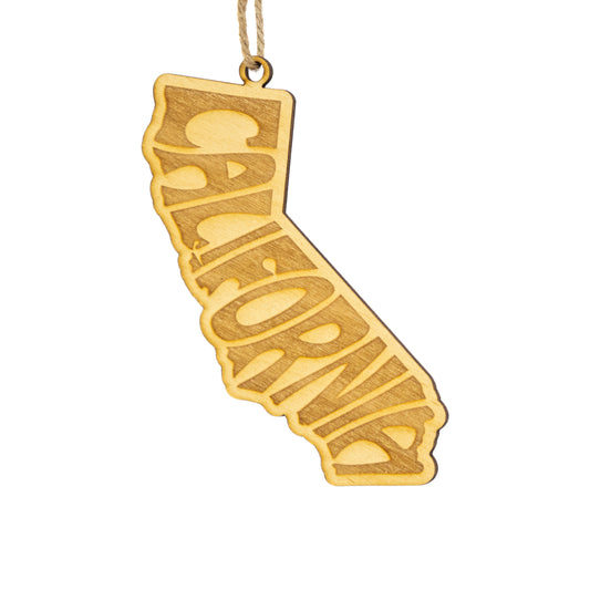 California State Name Ornament