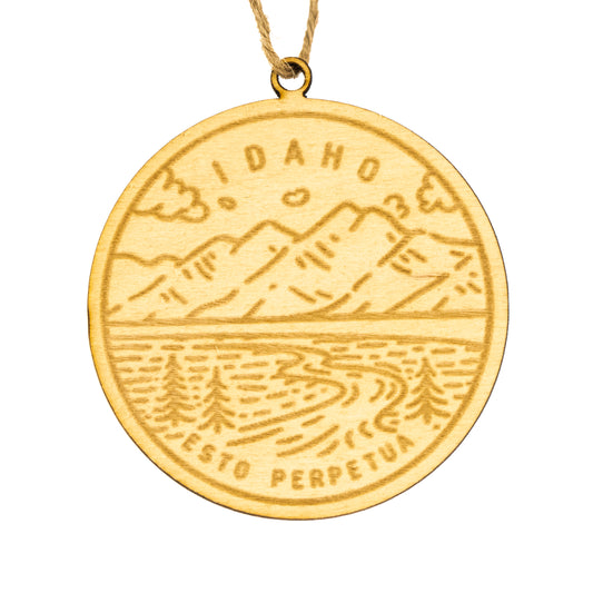 Idaho State Picture Ornament