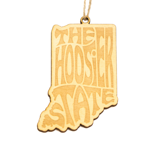 Indiana State Nickname Ornament