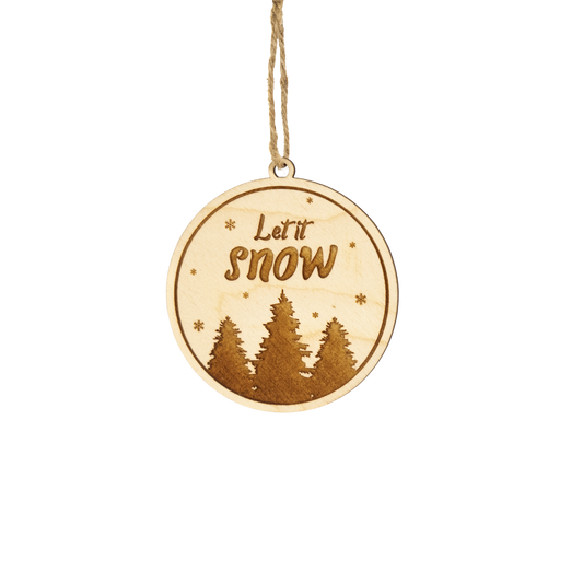 Let It Snow - Classic Christmas Ornament