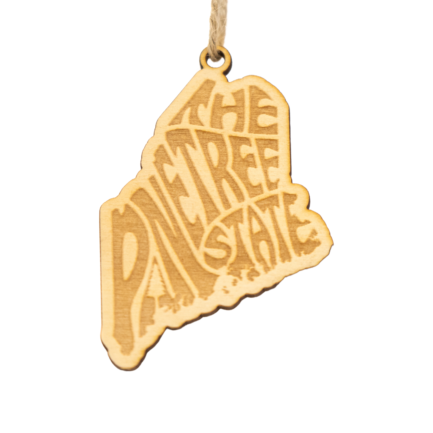 Maine State Nickname Ornament