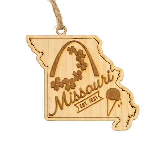 Missouri Home Town Ornament