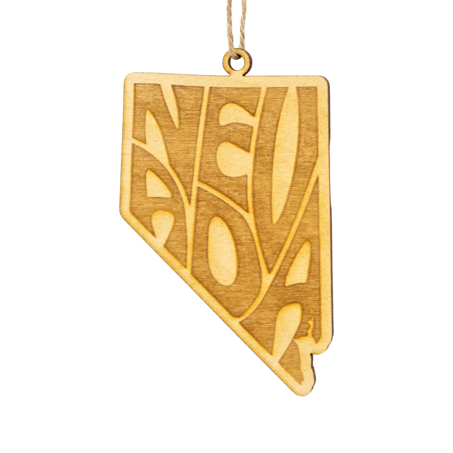 Nevada State Name Ornament