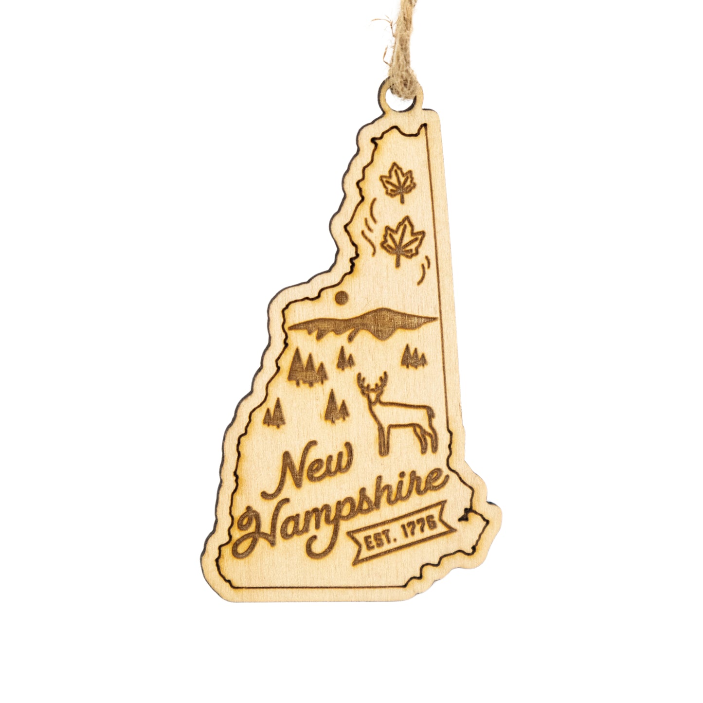 New Hampshire Home Town Ornament