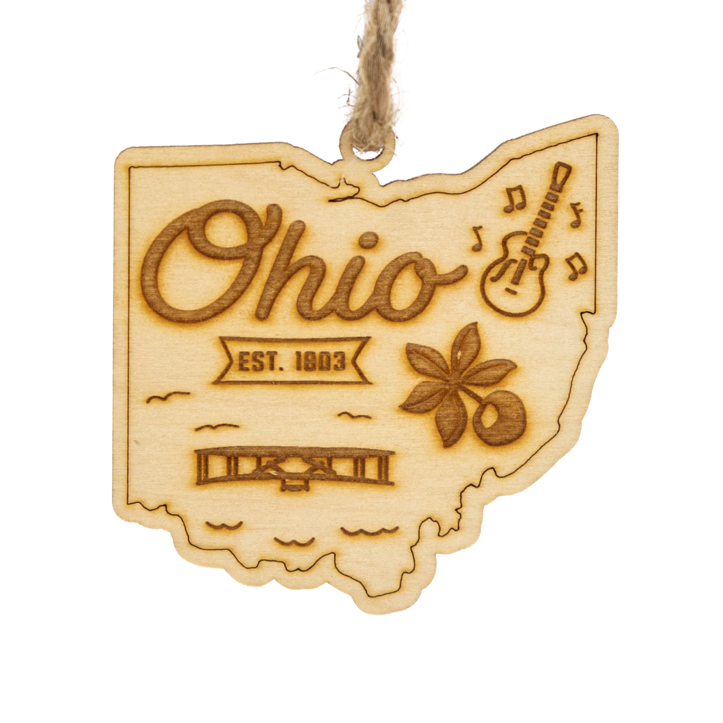 Ohio Home Town Ornament