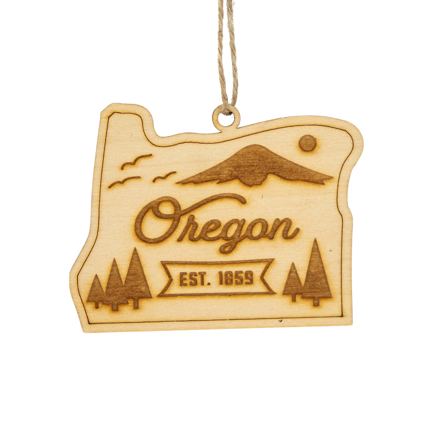 Oregon Home Town Ornament