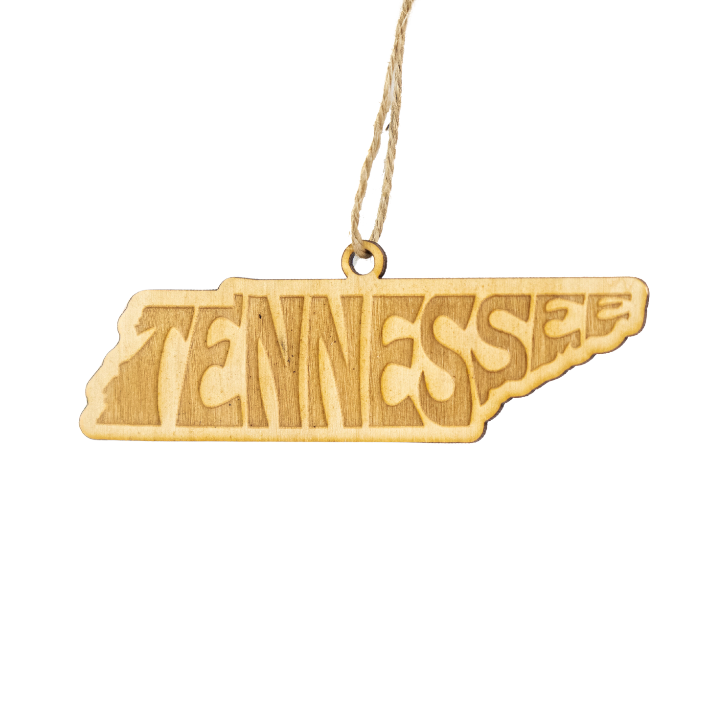 Tennessee State Name Ornament