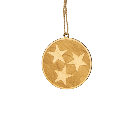 Tennessee Tri Star Ornament
