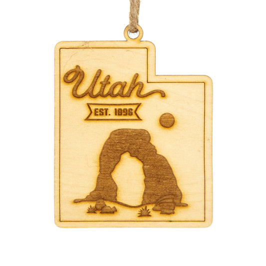 Utah Home Town Ornament