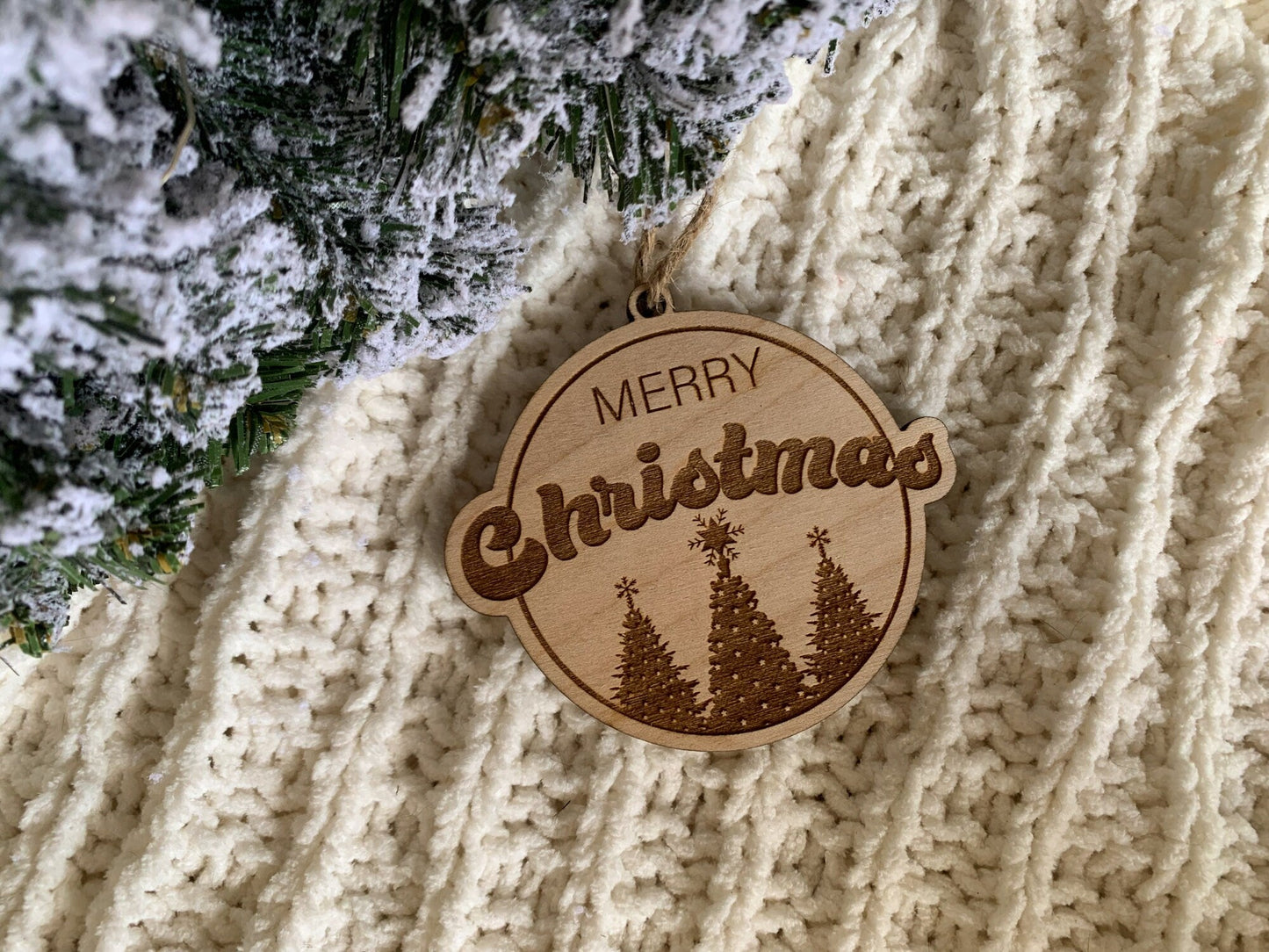 Merry Christmas - Classic Christmas Ornament