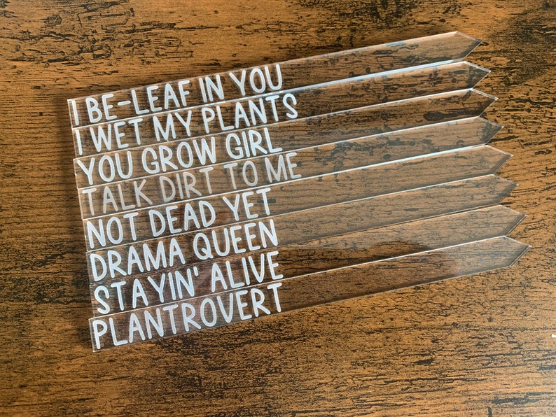 Funny Plant Stakes (Thin)