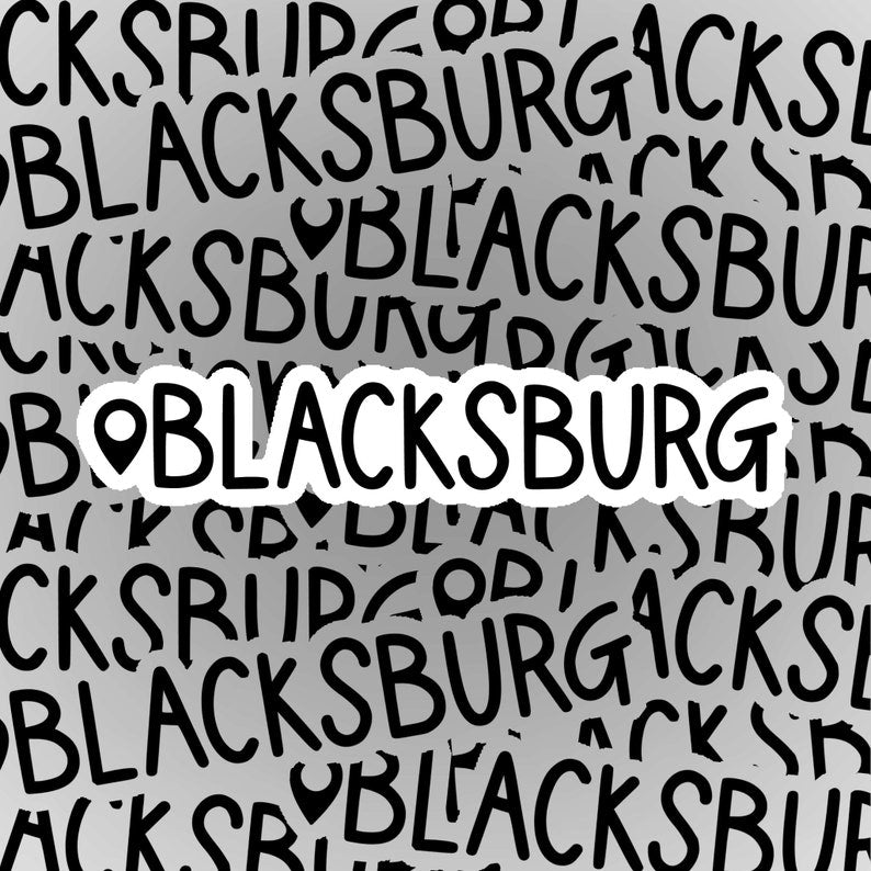 Blacksburg Sticker