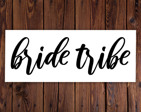 Bride Tribe Decals