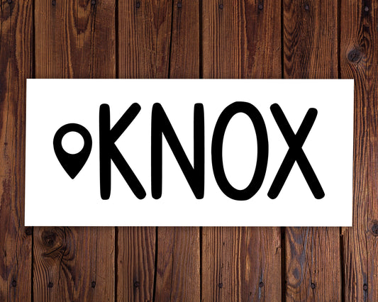 Knox Pin Point Decal