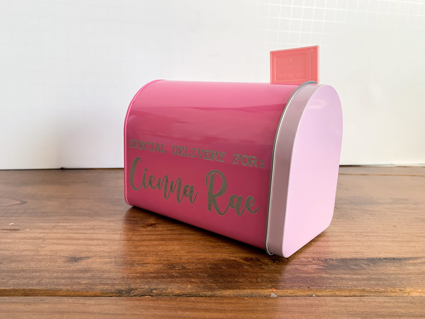 Personalized Mini Valentine's Day Mailbox