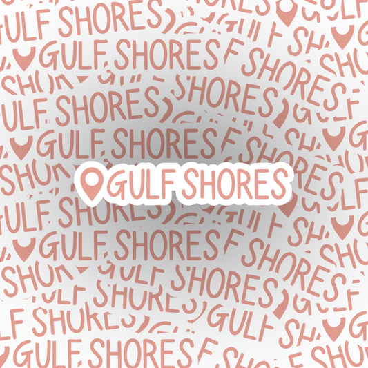 Gulf Shores Sticker