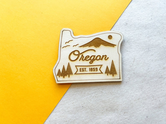 Oregon Home Town Magnet