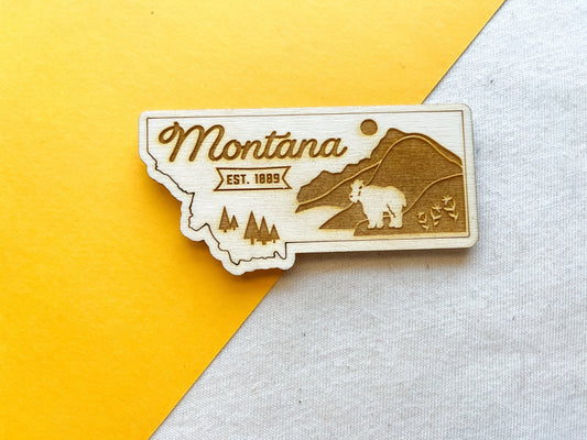 Montana Home Town Magnet