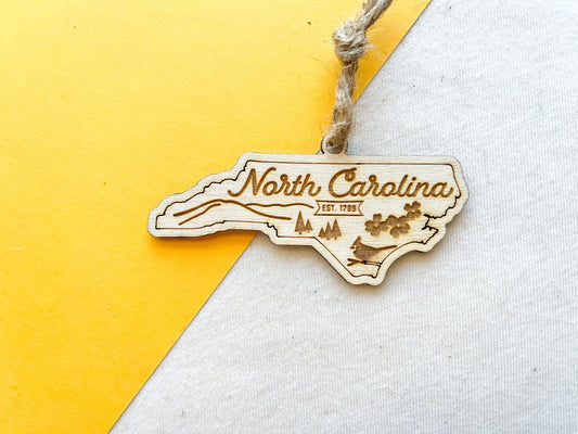 North Carolina State Ornament