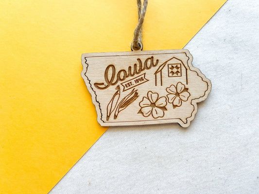 Iowa State Ornament